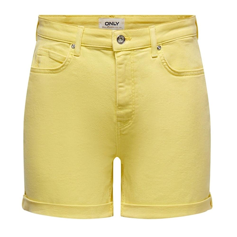 Short Jaune Femme Only Vega pas cher