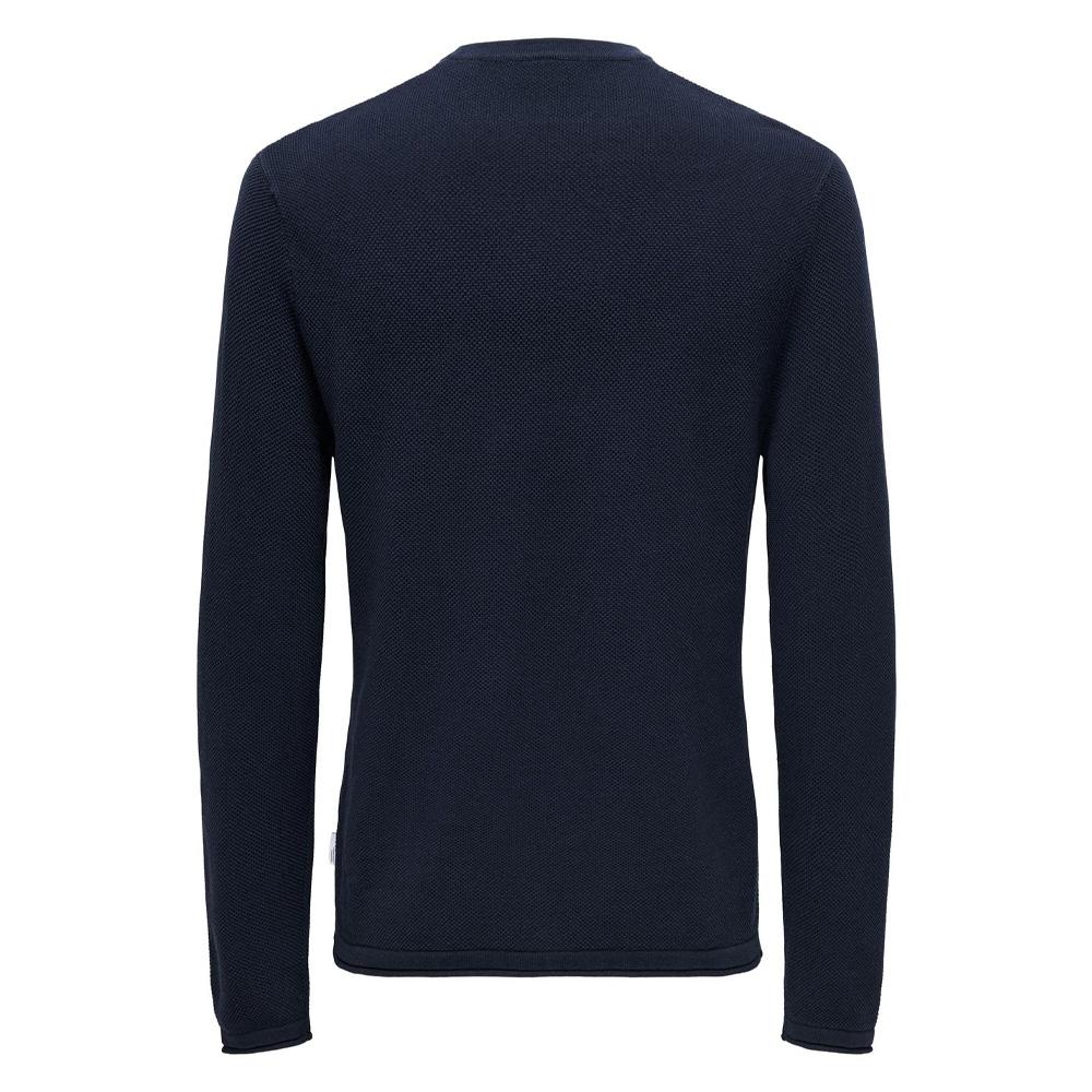 Pull Marine Homme Only & Sons Felix vue 2
