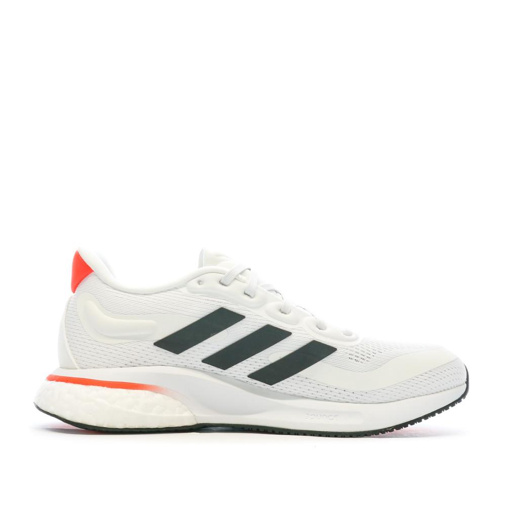 Chaussures de running Blanches Femme Adidas Supernova vue 2
