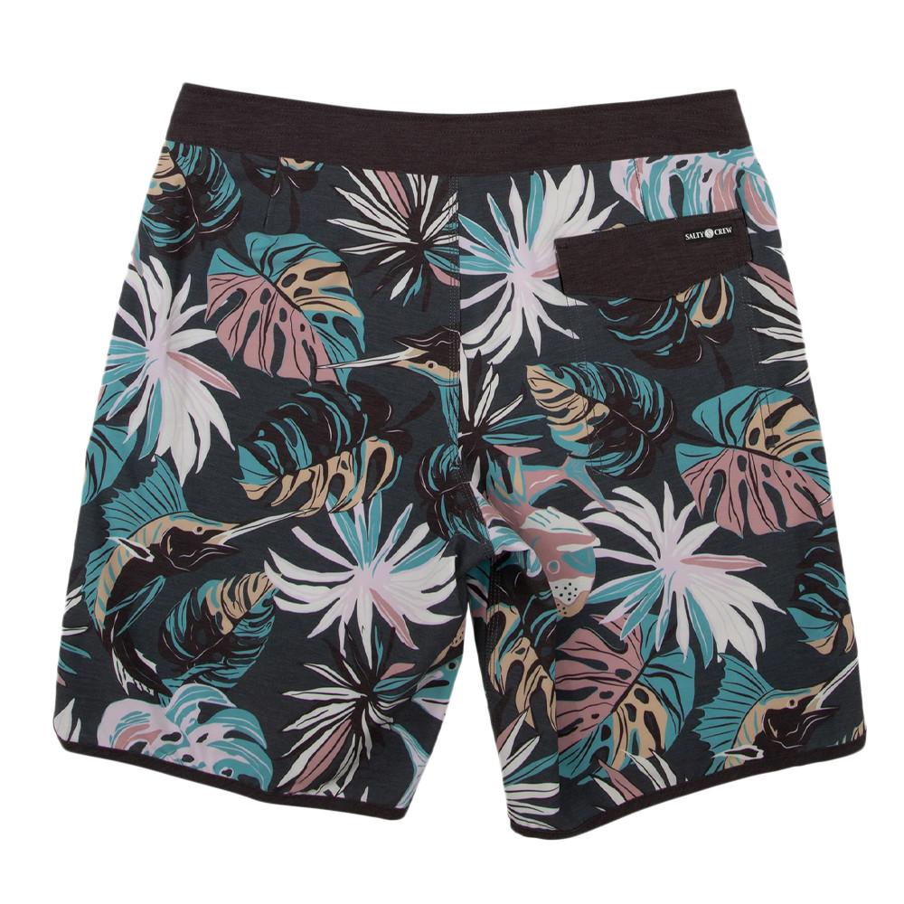 Short de Bain Gris à Motifs Homme Salty Crew Breaker vue 2