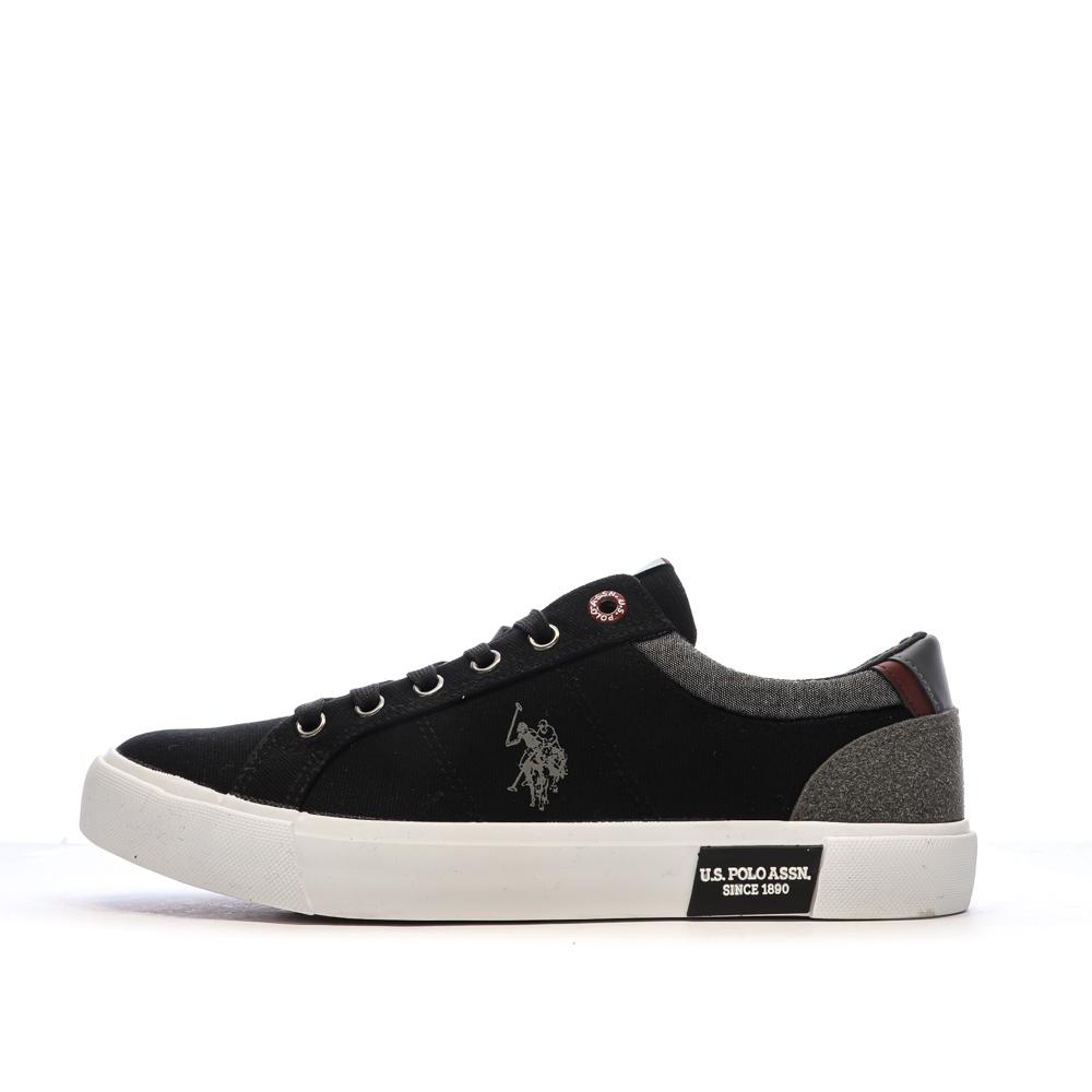 Baskets Noir Homme US Polo ASSN Gifa pas cher