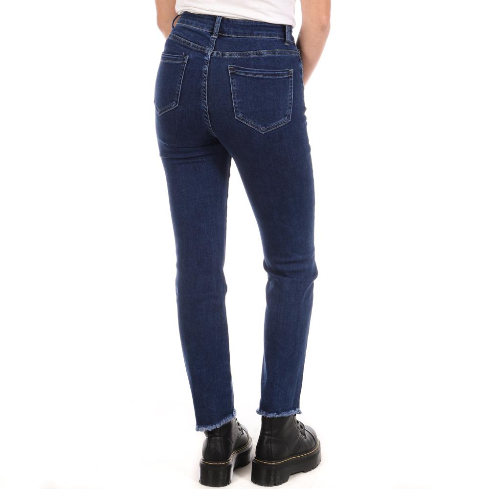 Jean Droit Bleu Femme My Tinas 306 vue 2