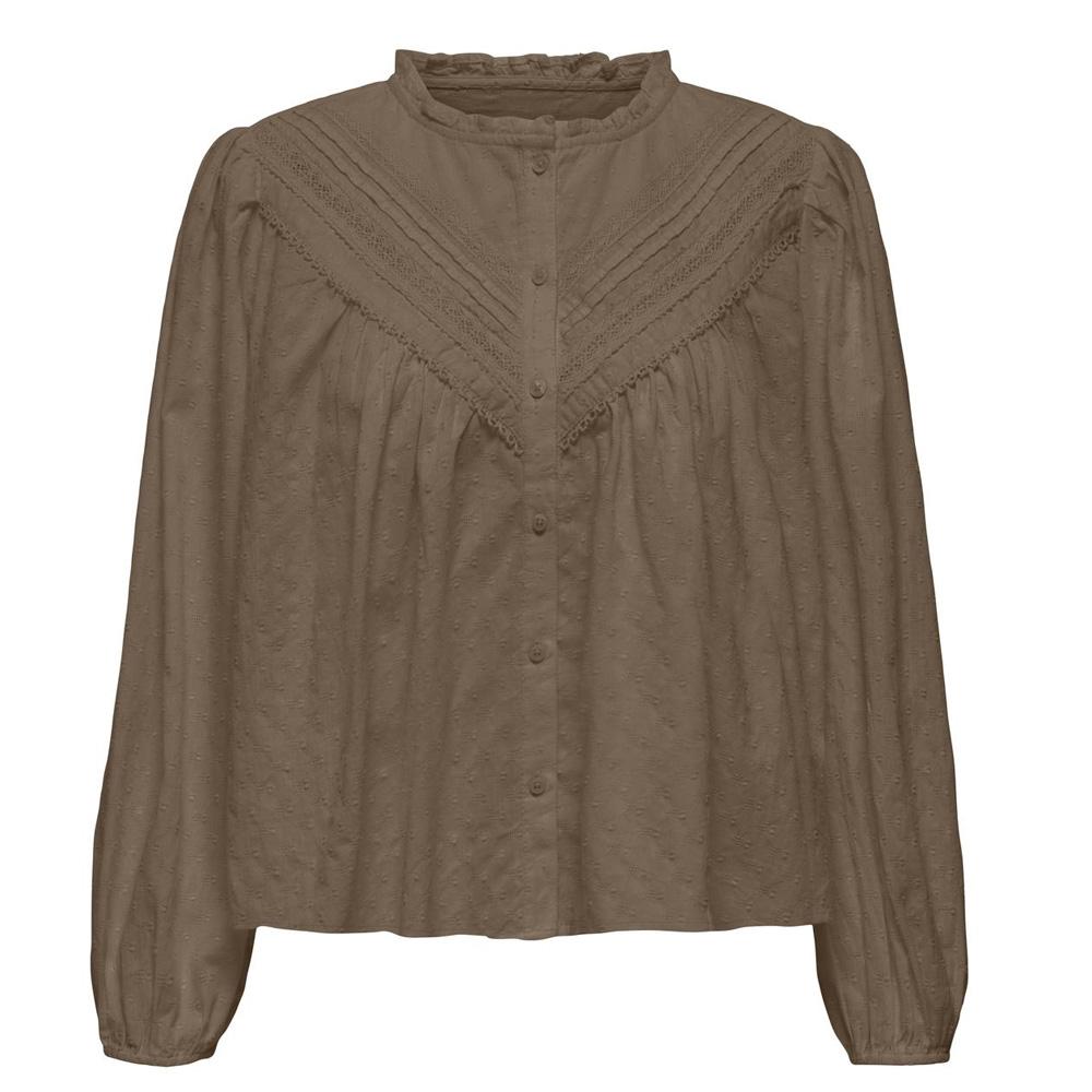 Blouse Marron Femme JDY Selma pas cher