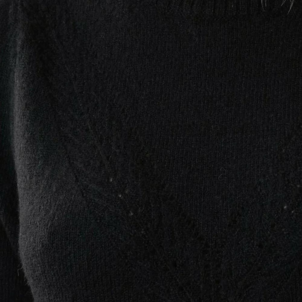 Robe pull Noir Femme Deeluxe Marinette vue 3