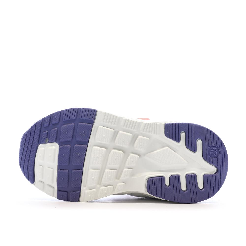 Baskets Bleu/Rose Fille Le Coq Sportif Lsc Runner vue 5