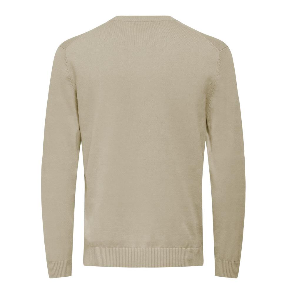 Pull Beige Homme Only & Sons Holger vue 2