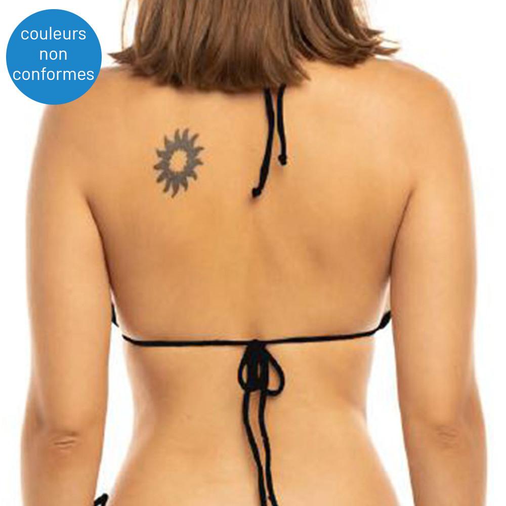 Haut de Bikini Turquoise Femme Sun Project 2802 vue 2