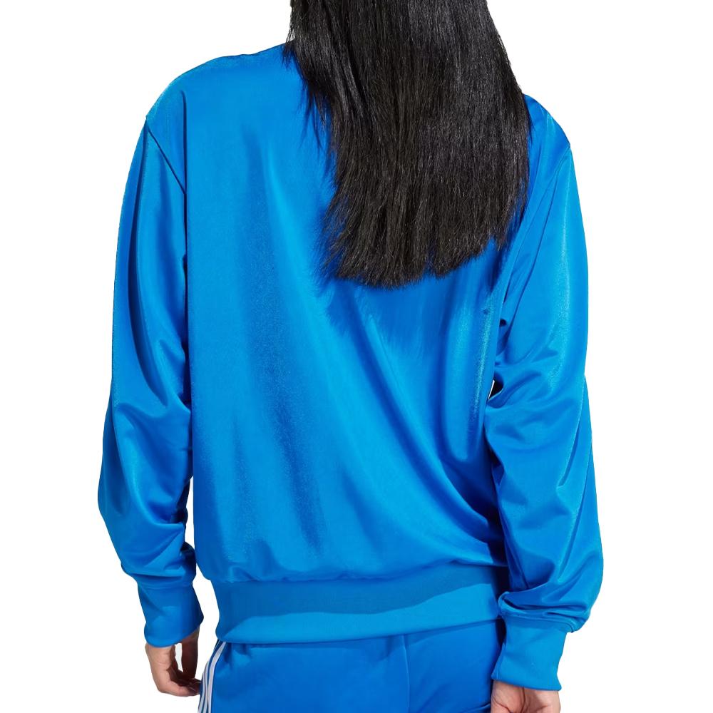 Adidas Veste Bleue Femme Adidas Firebird TT vue 2