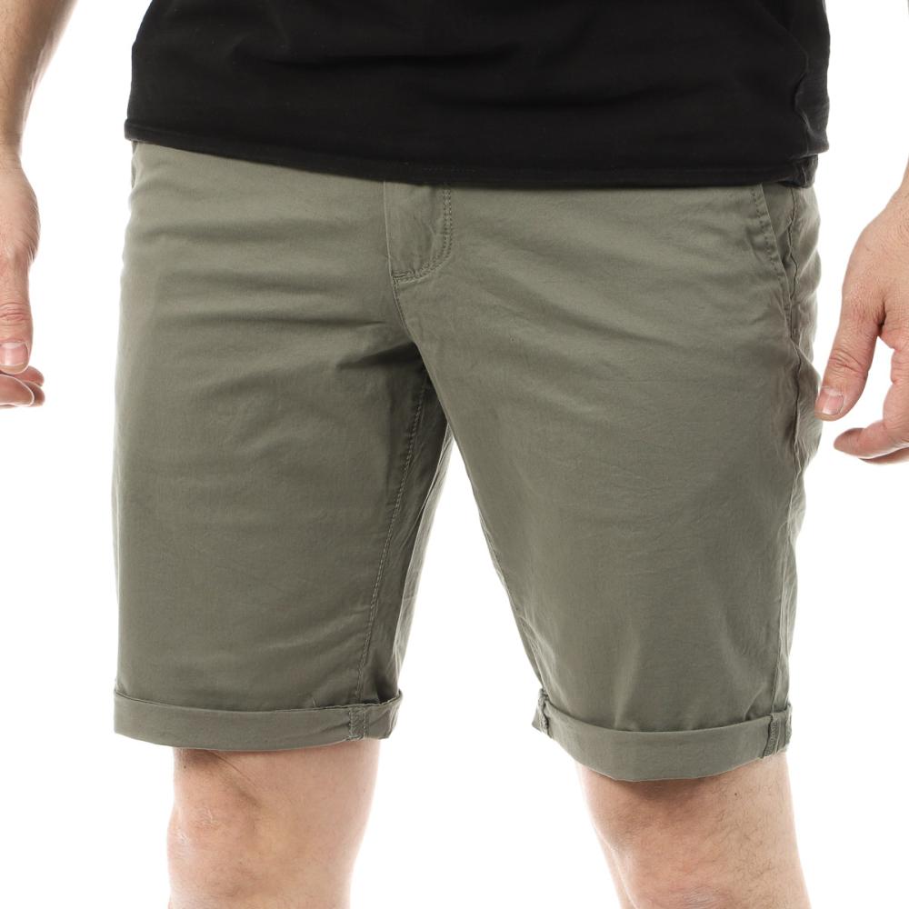 Short Kaki Homme Teddy Smith Chino 10415076D pas cher