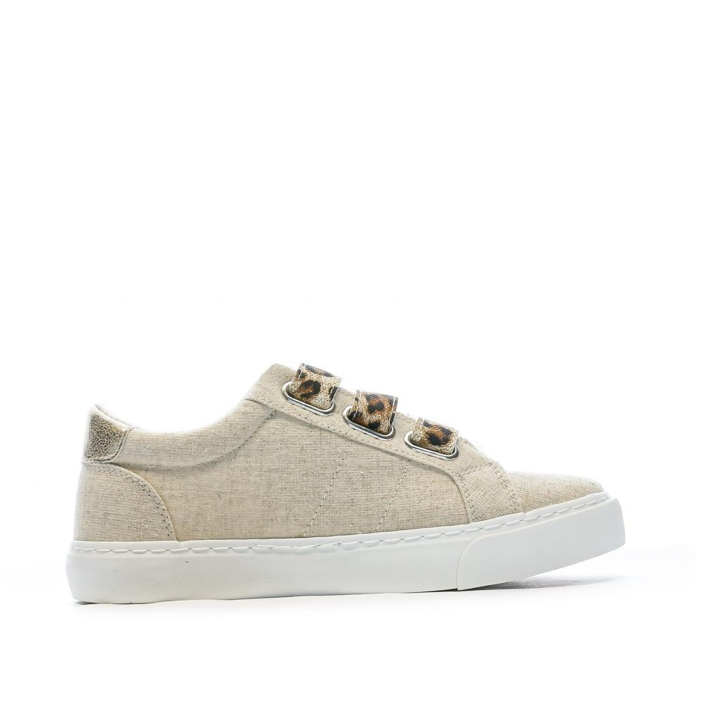 Baskets Doré Femme Kaporal Thesee vue 2