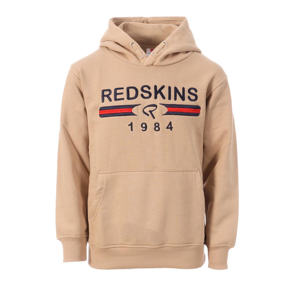Sweat Beige Garçon Redskins Hoodie pas cher