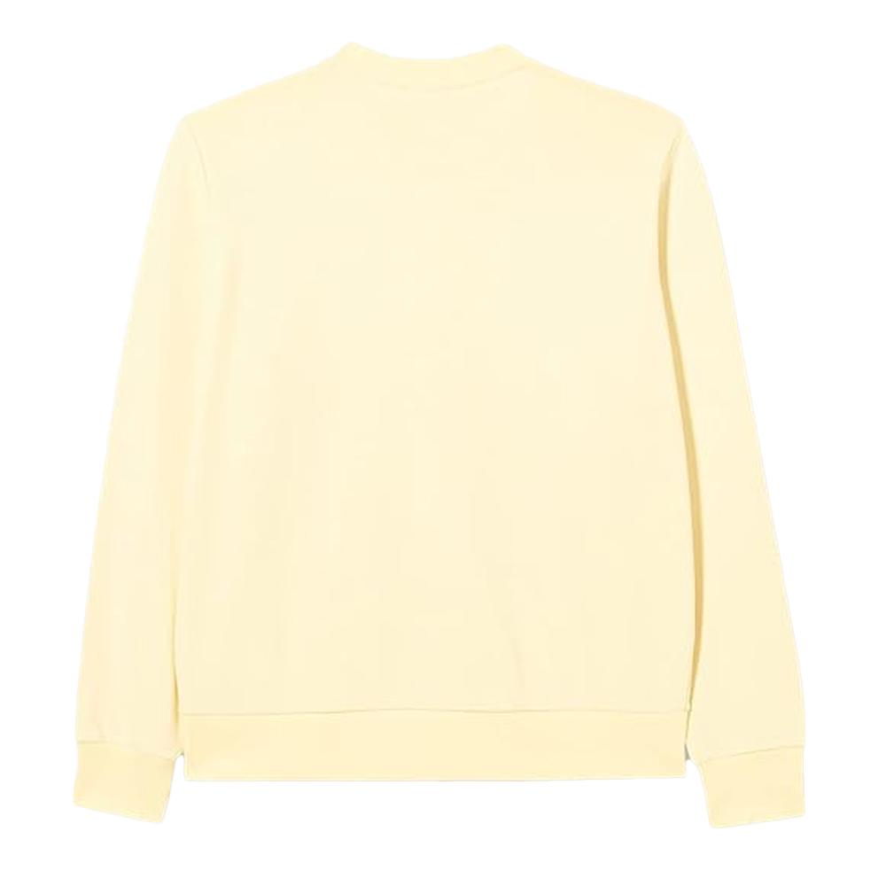 Sweat Jaune Homme Diesel Ginn Felpa vue 2