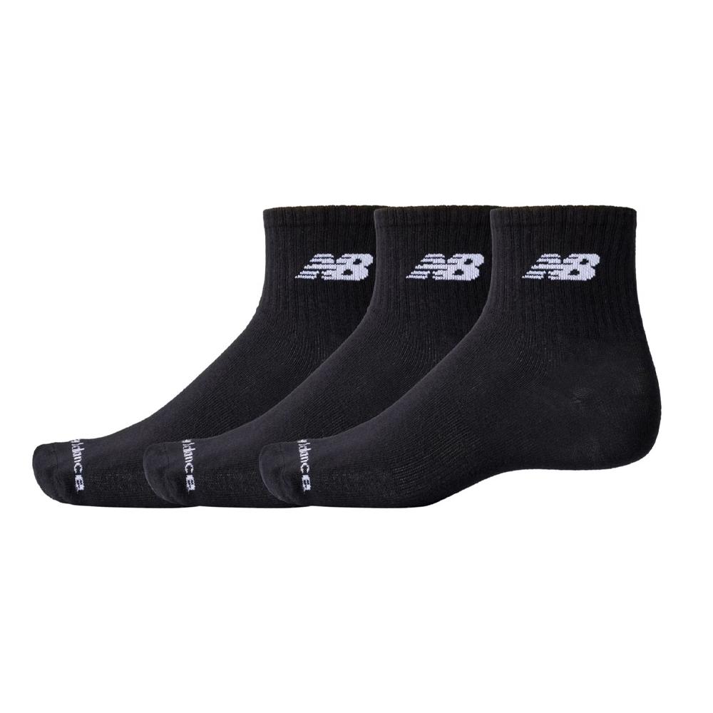 X3 Paires de Chaussettes Noir Homme New Balance Everyday vue 2