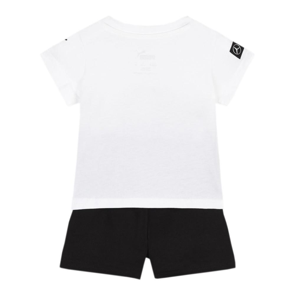 Mercedes Ensemble Blanc/Noir Bébé Puma MAPM vue 2