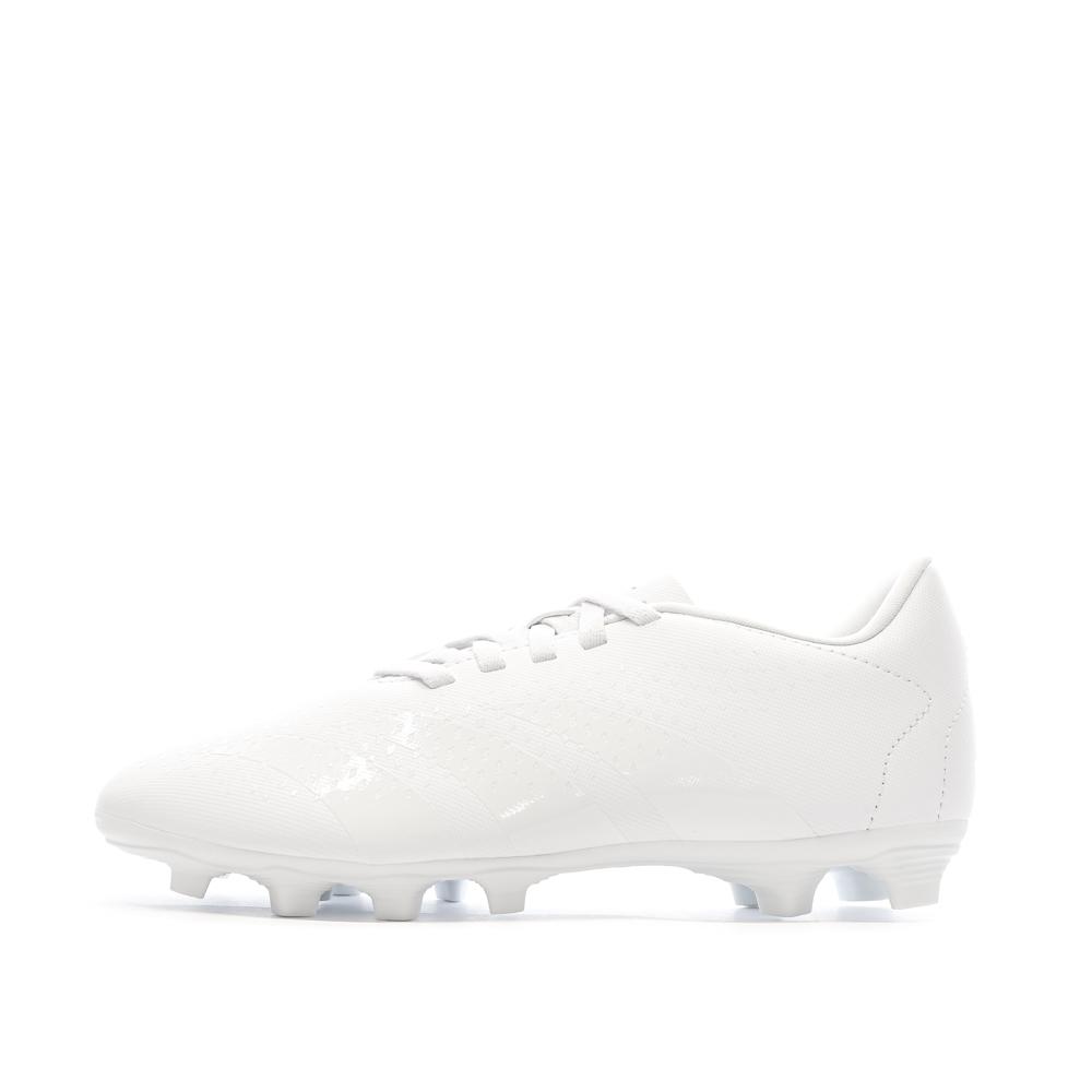 Chaussures de football Blanches Garçon Adidas Predator Accuracy pas cher