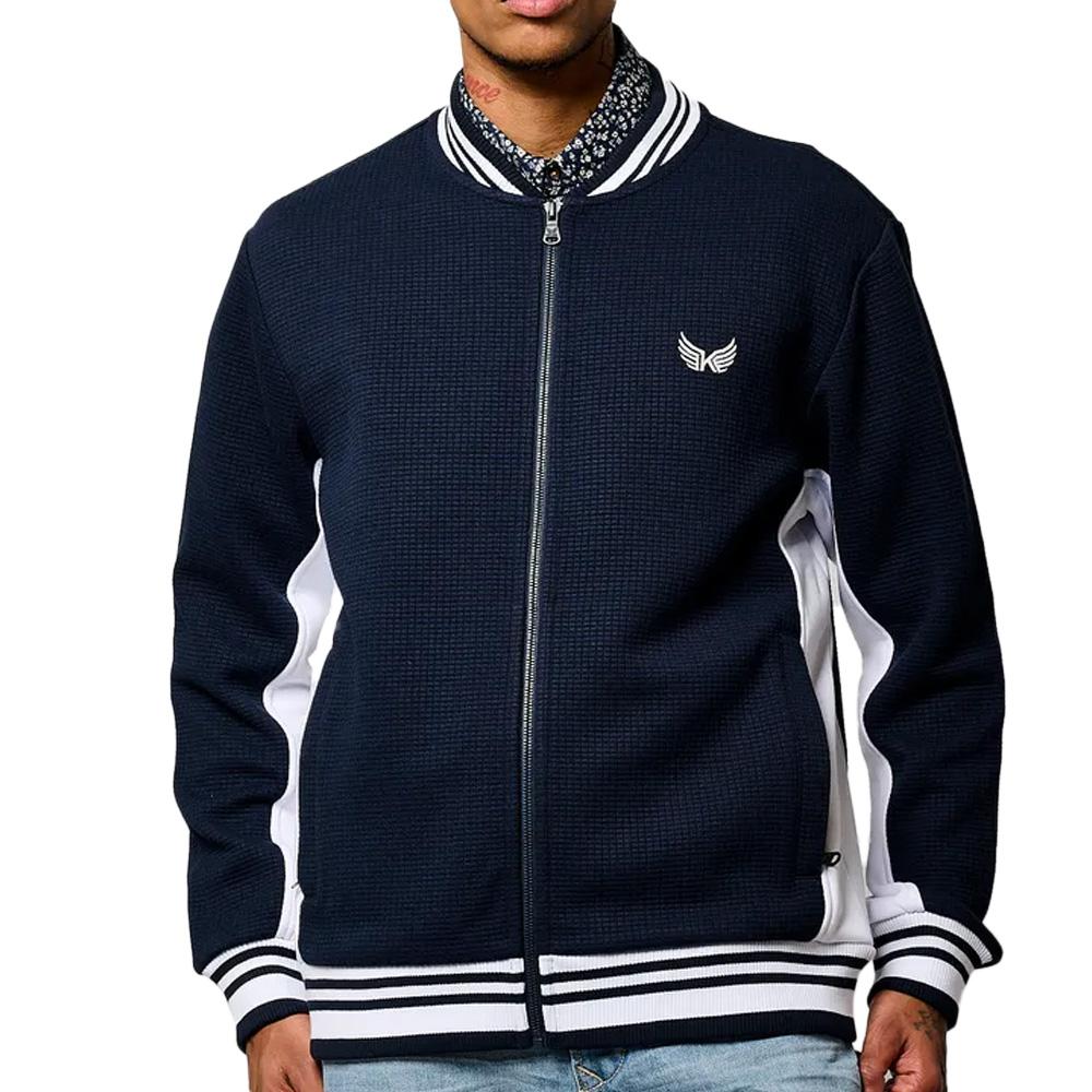 Sweat Zippé Marine Homme Kaporal Lino pas cher