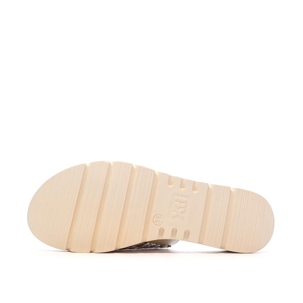 Claquettes Camel/Marron Femme XTI 143881 vue 5