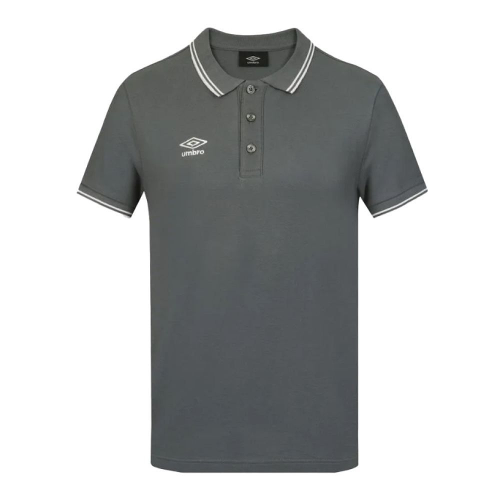 Polo Gris Homme Umbro 806451 pas cher