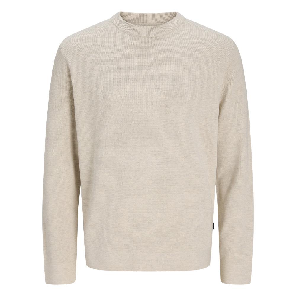 Sweat Beige Clair Garçon Jack & Jones Norrebro pas cher