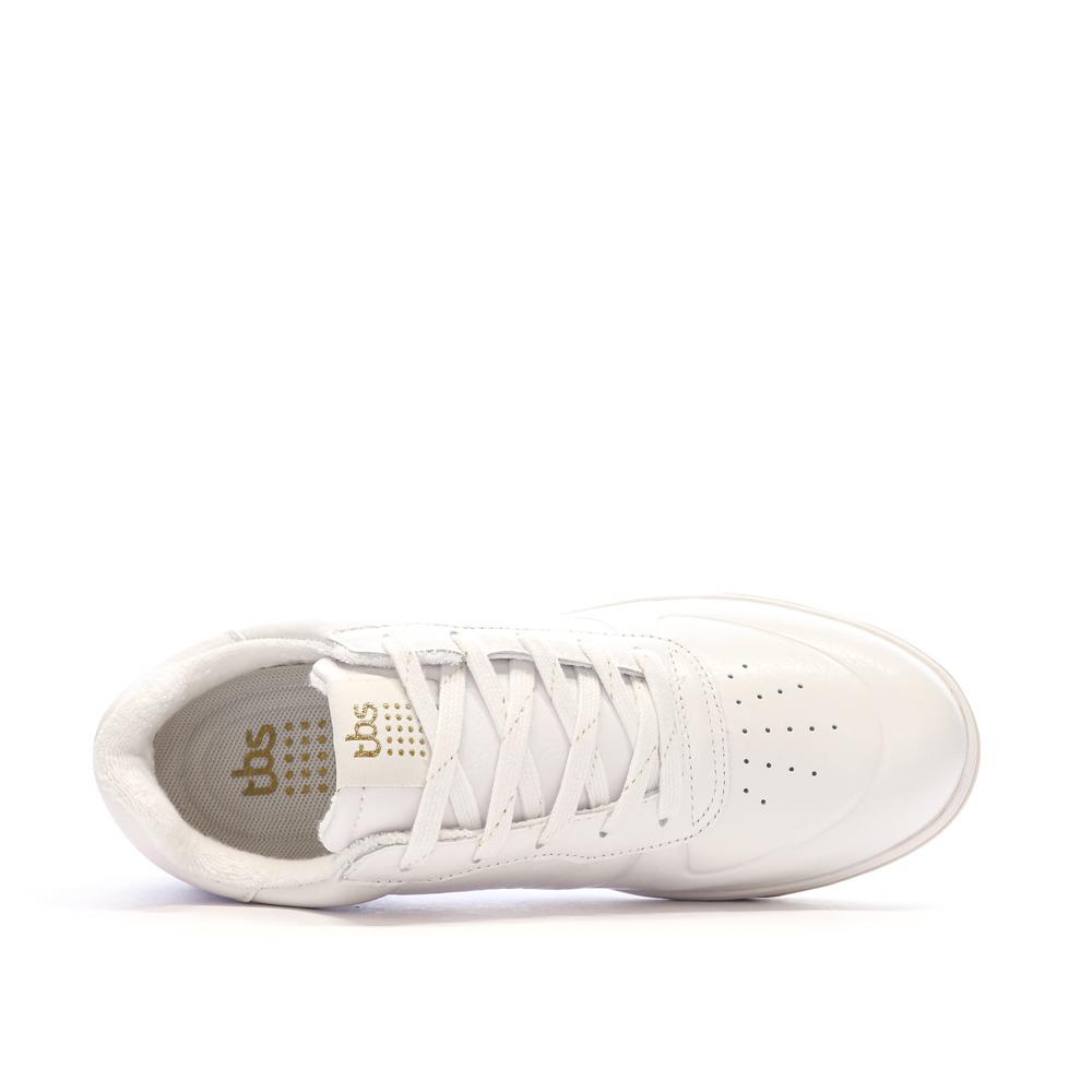 Baskets Blanches Femme TBS Claudie vue 4