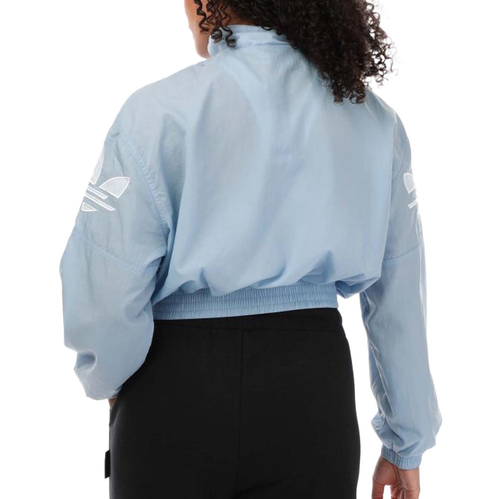 Veste Coupe-Vent Bleu Femme Adidas H22867 vue 2