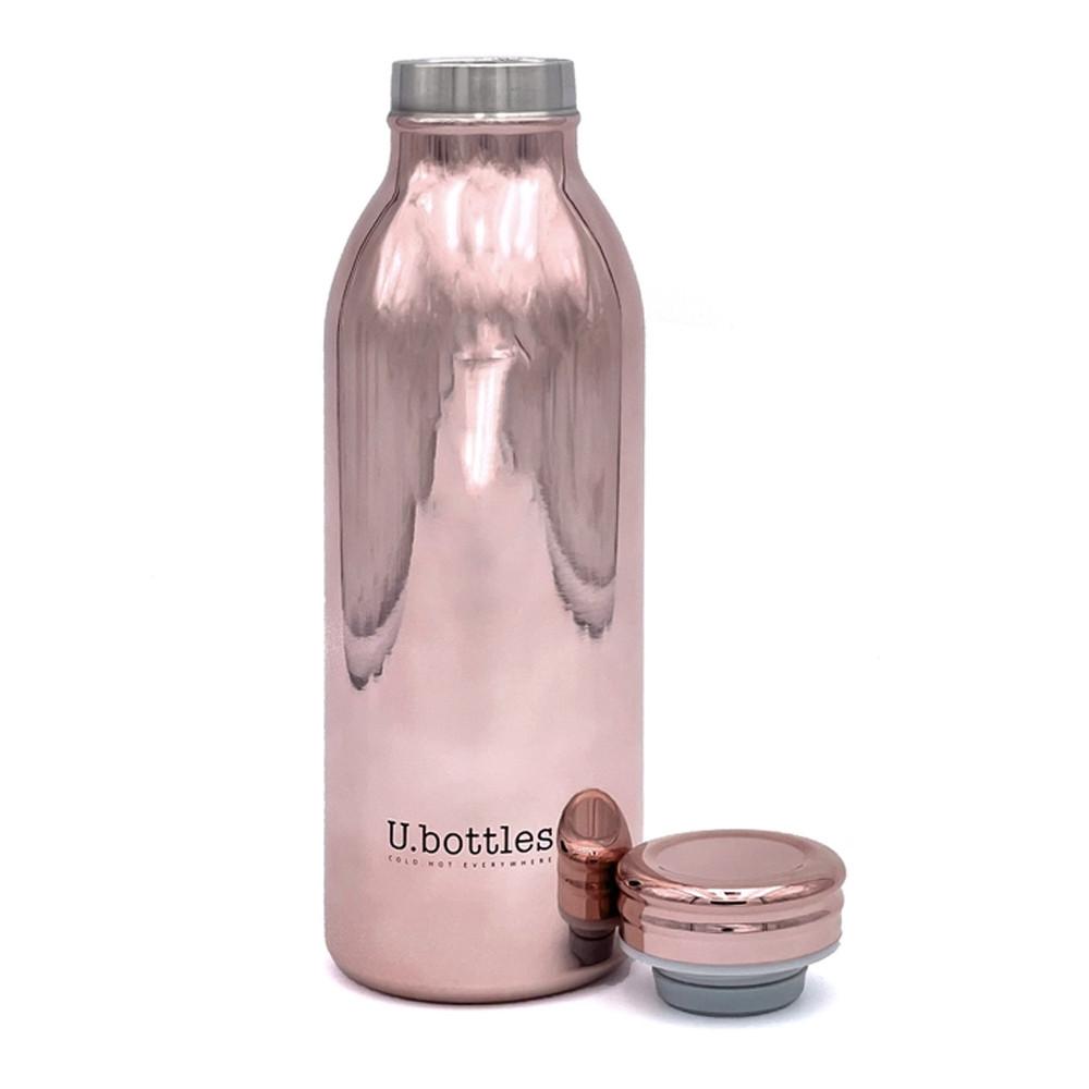 Bouteille Isotherme Rose Gold U.Bottles City 450ml vue 2