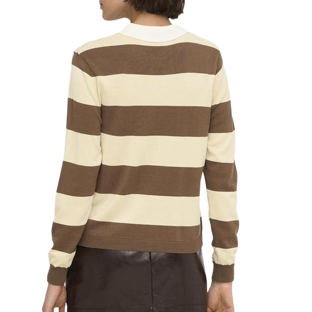 Polo amarillo/marrón para mujer JDY Melany ver 2