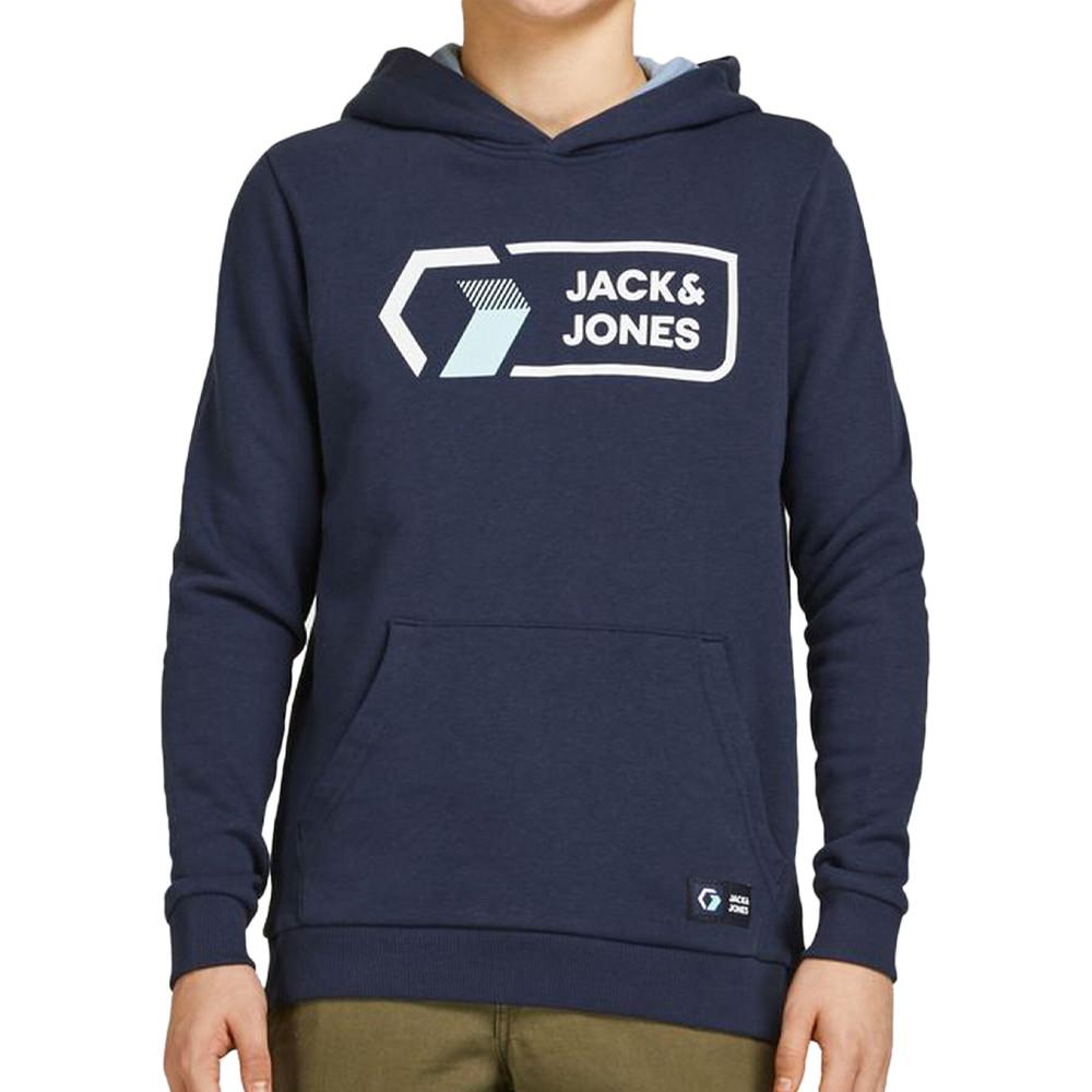 Sweat à capuche Marine Garçon Jack and Jones Cologan pas cher