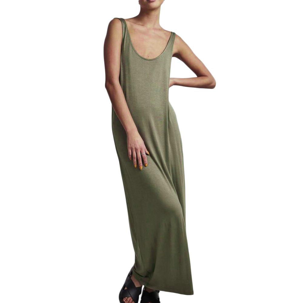 Robe Verte Femme Pieces Kalli pas cher