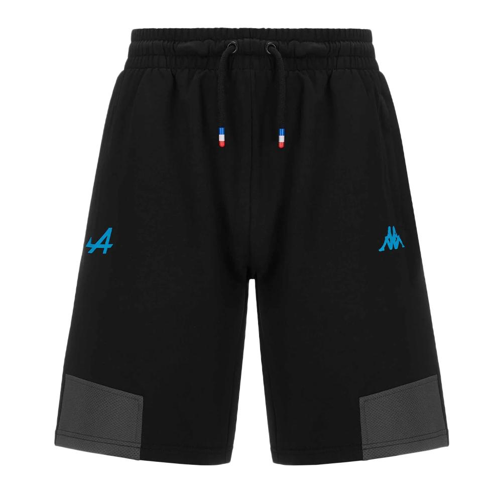 Short Noir Garçon Kappa Adozip pas cher