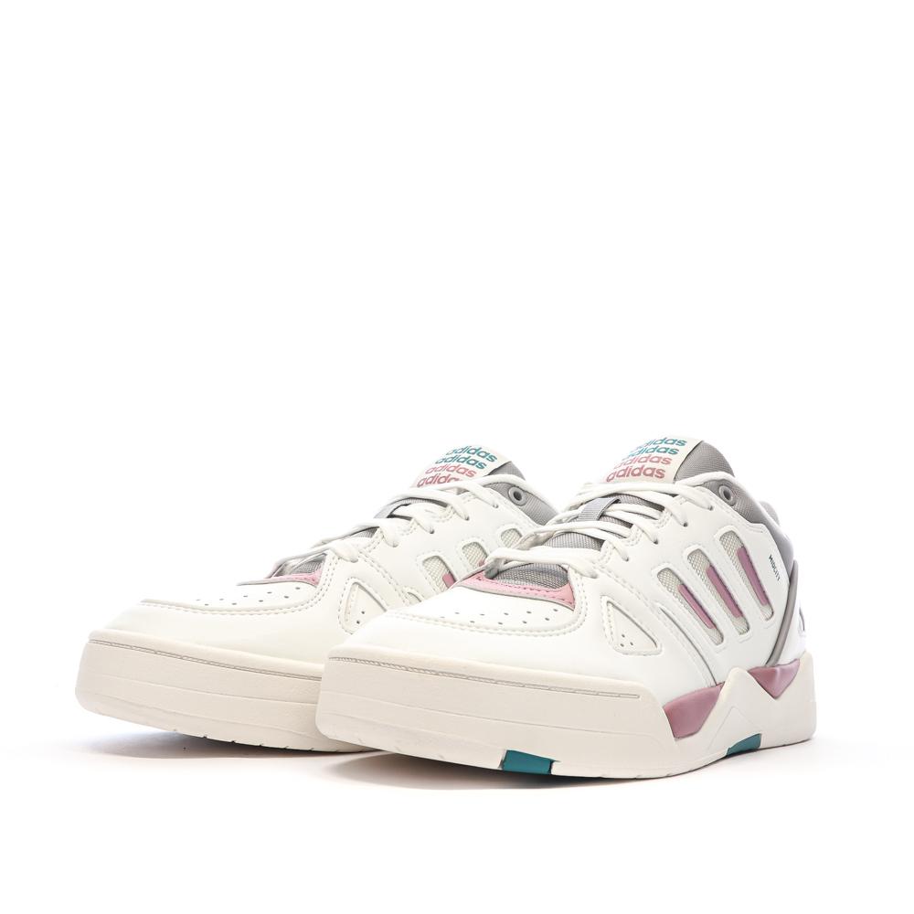Baskets Blanches Homme Adidas Midcity vue 6