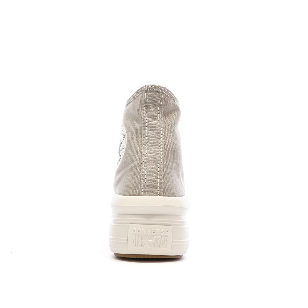 Baskets Grises Femme Converse All Star Move vue 3