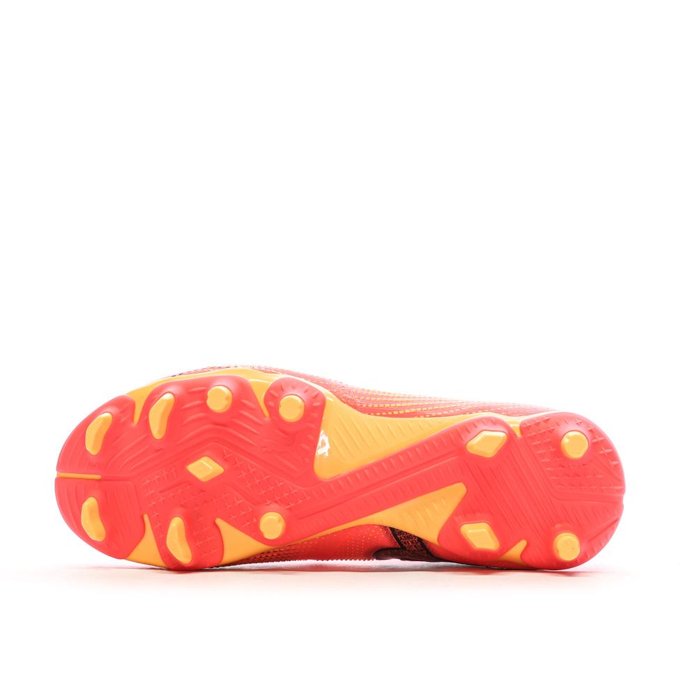 Chaussures de Football Rose/Orange Garçon Puma Future 7 Match vue 5