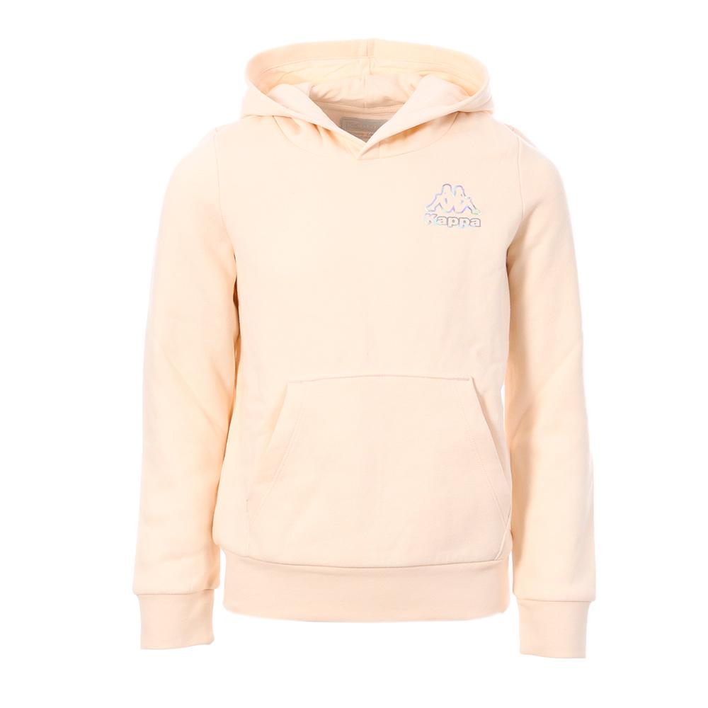 Sweat Rose Clair Fille Kappa Kamila pas cher