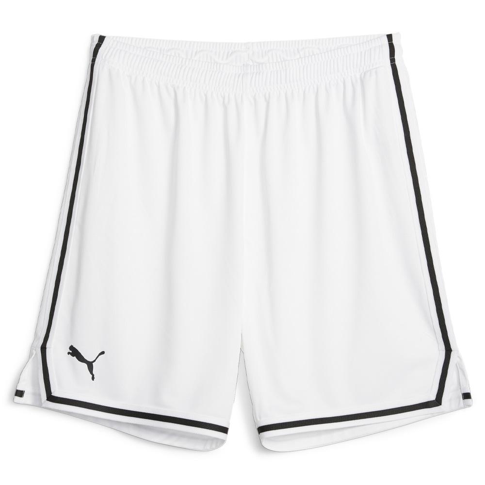 Short de Basketball Blanc Homme Puma Hoops Team Game Short pas cher