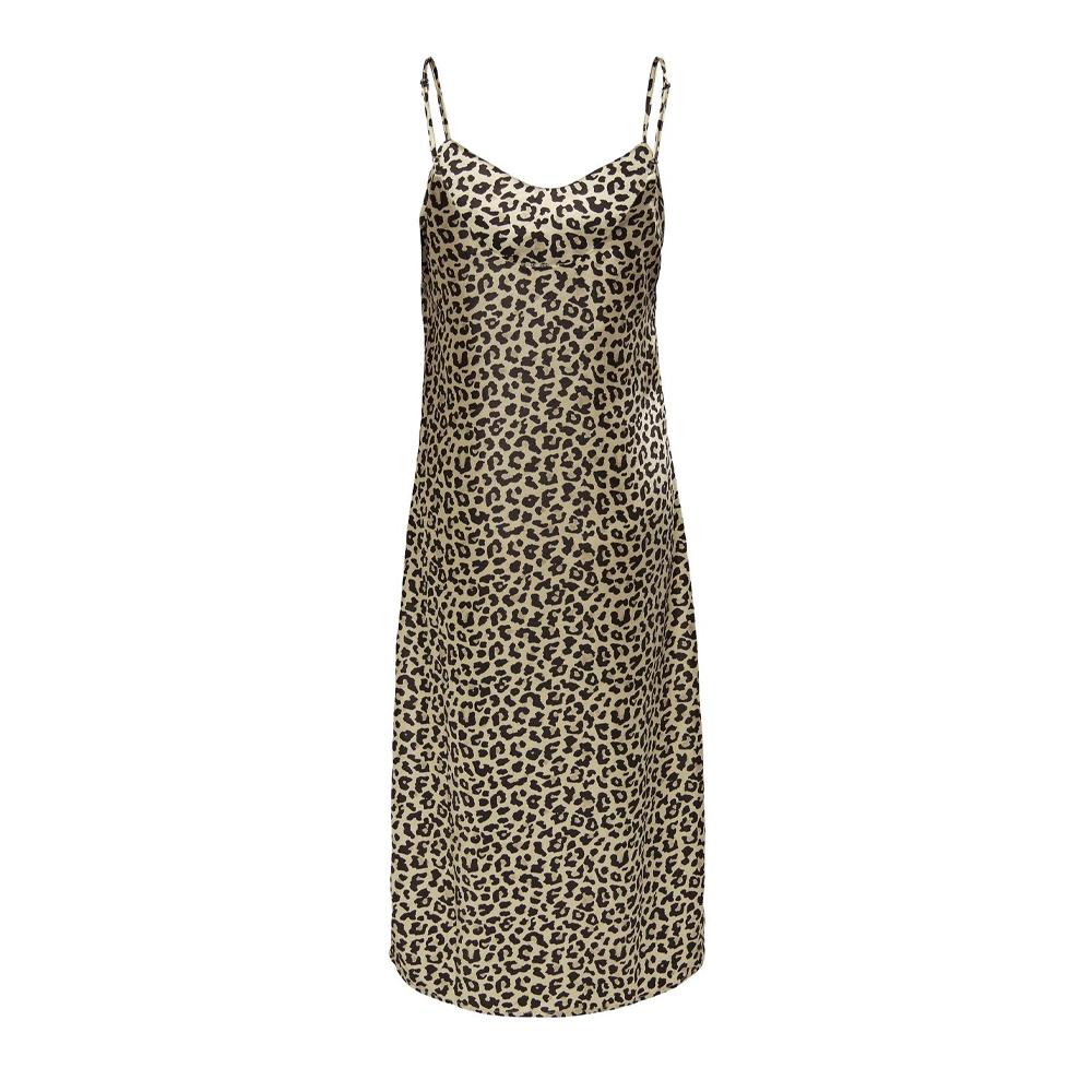 Robe Beige/Marron Femme Only Mayra vue 2