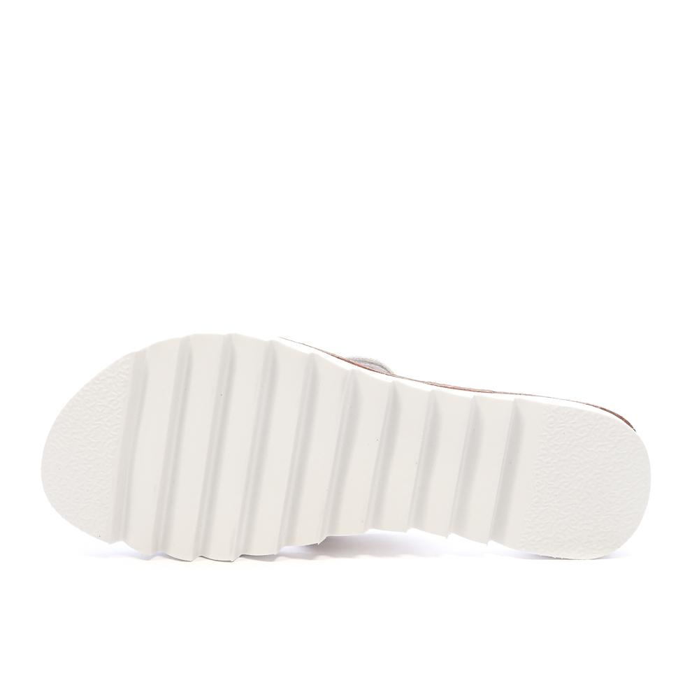 Tongs Blanche Femme Chattawak ALBA vue 2