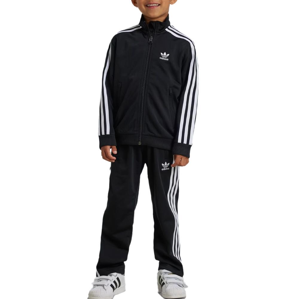 Ensemble de survêtement Noir Garçon Adidas 3s pas cher