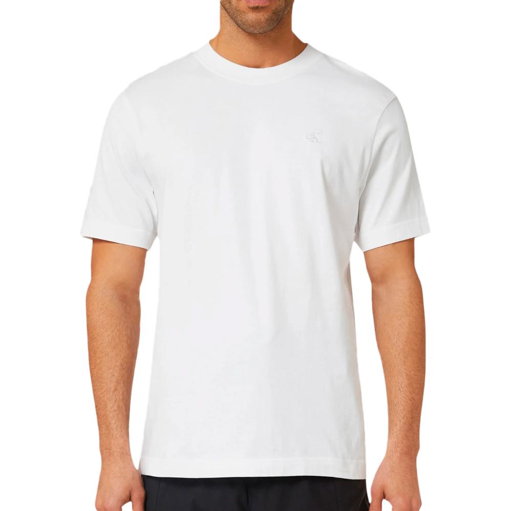 T-Shirt Blanc Homme Calvin Klein Jeans Classic pas cher