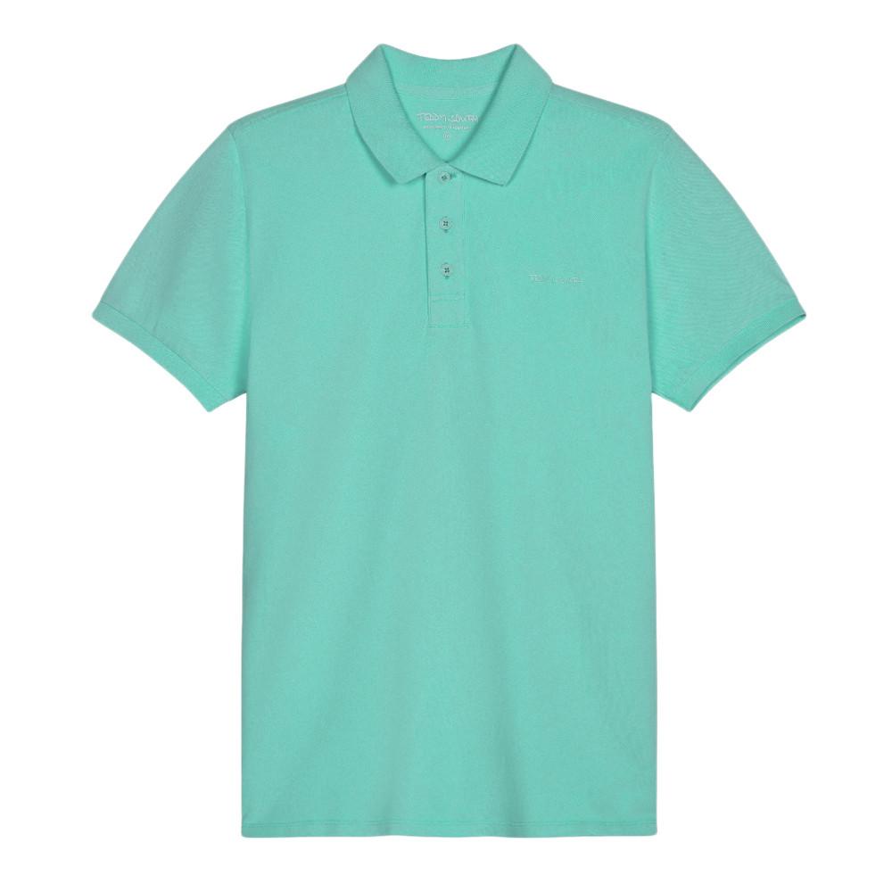 Polo Vert Homme Teddy Smith Florin pas cher