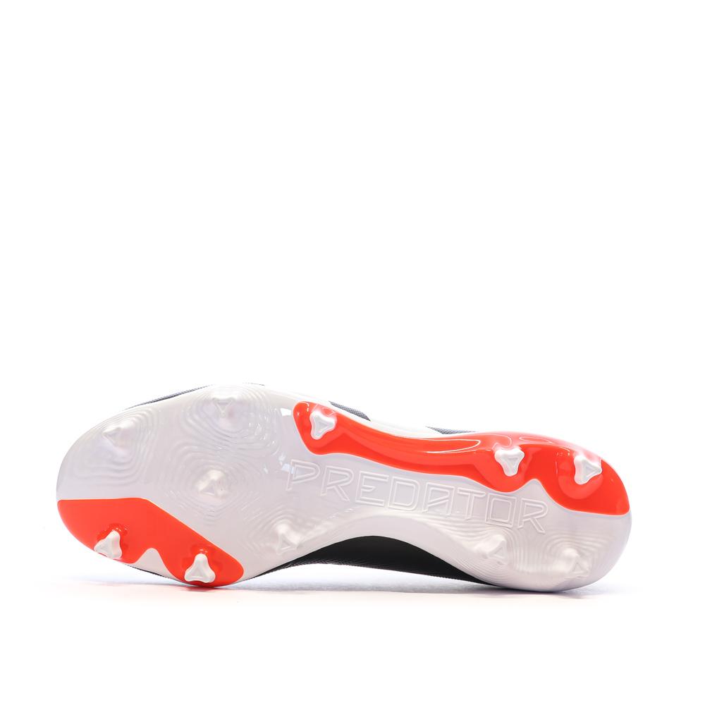 Chaussures de Foot Noires Homme Adidas Predator League FG vue 5