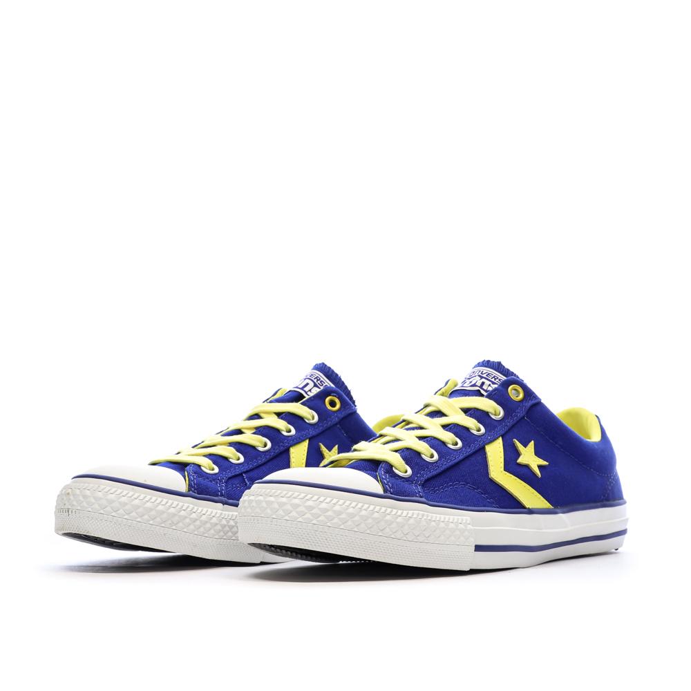 Baskets Bleu Roi Homme Converse Star vue 6