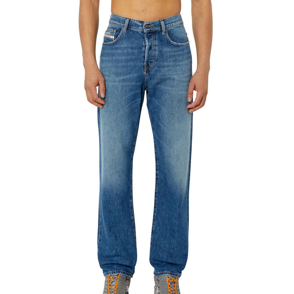 Jean Regular Bleu Homme Diesel D-viker pas cher
