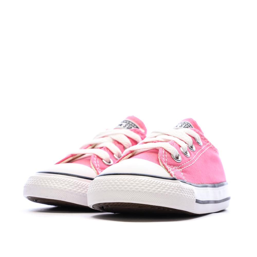Baskets Rose Fille Fushia Converse Chuck Taylor All Star vue 6