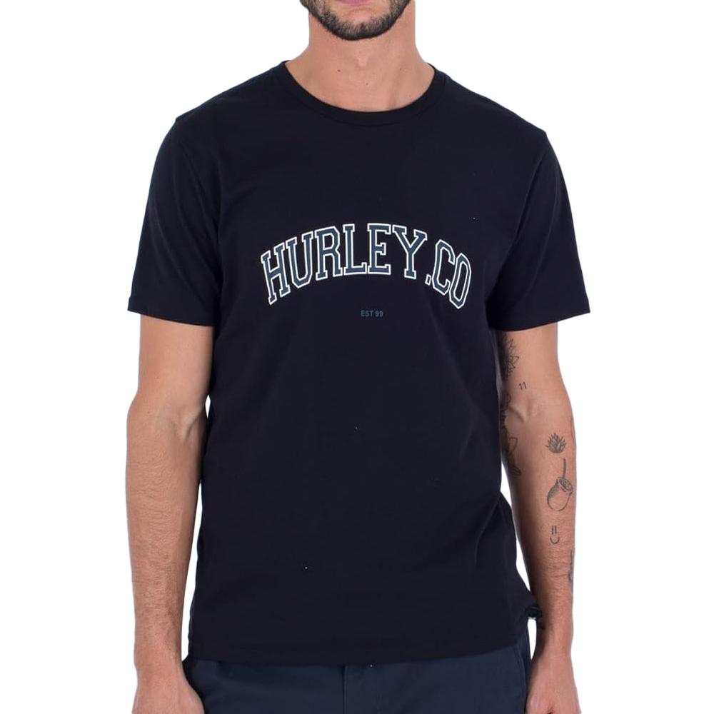 T-shirt Noir Homme Hurley H20 Dri Authentic pas cher