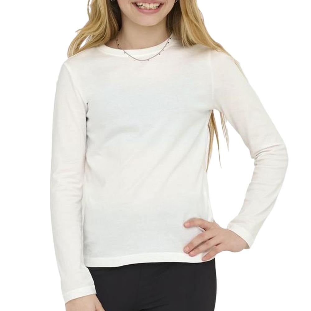 Haut Blanc Fille Kids ONLY Kognew vue 2