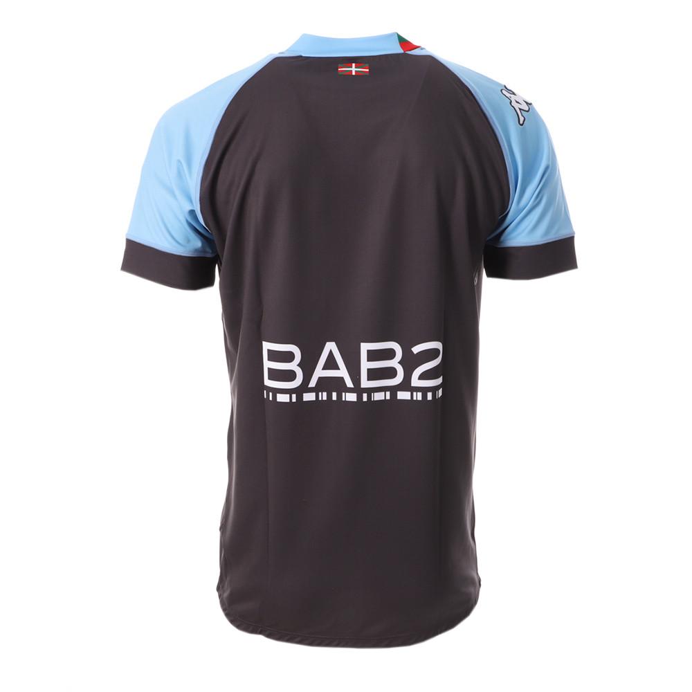 Bayonne Maillot de rugby Bleu/Noir Homme Kappa Kombat Gara vue 2