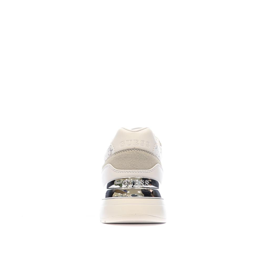 Baskets Blanches Femme Guess Moxea12 vue 3