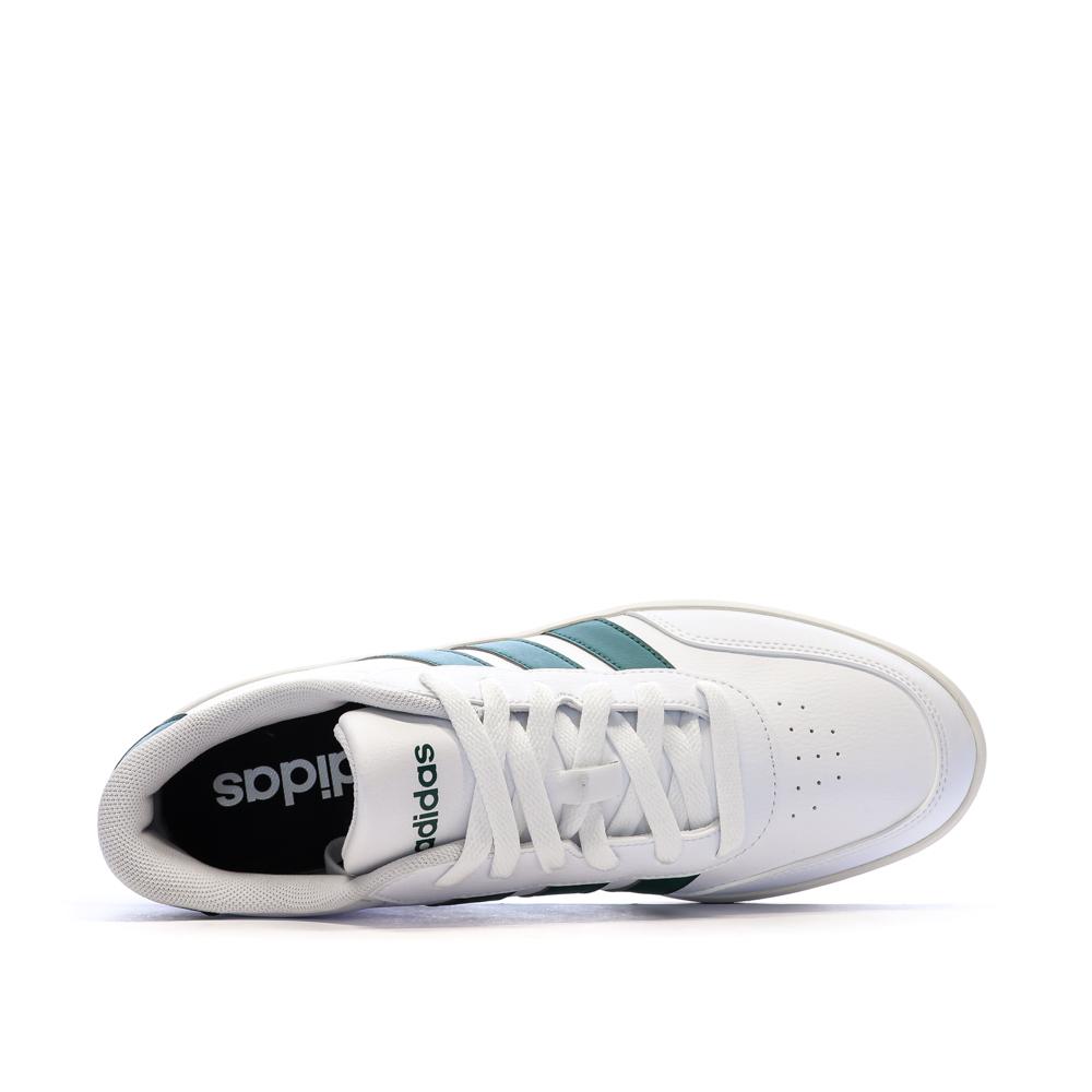 Zapatillas blancas/verdes para hombre Adidas Breaknet 3.0 ver 4