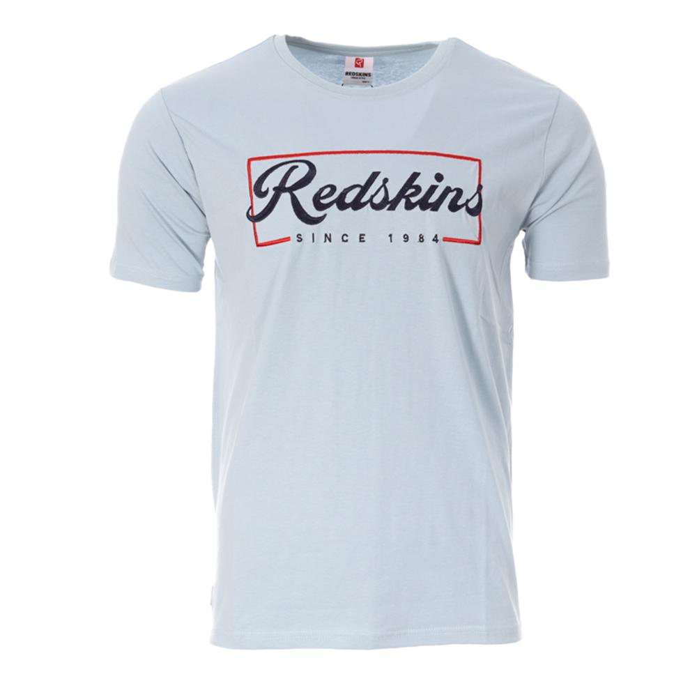 T-Shirt Bleu Clair Homme Redskins TS6074 pas cher